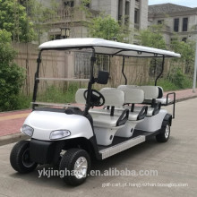 carrinho de golfe popular para 4 pessoas com gás ou bateria